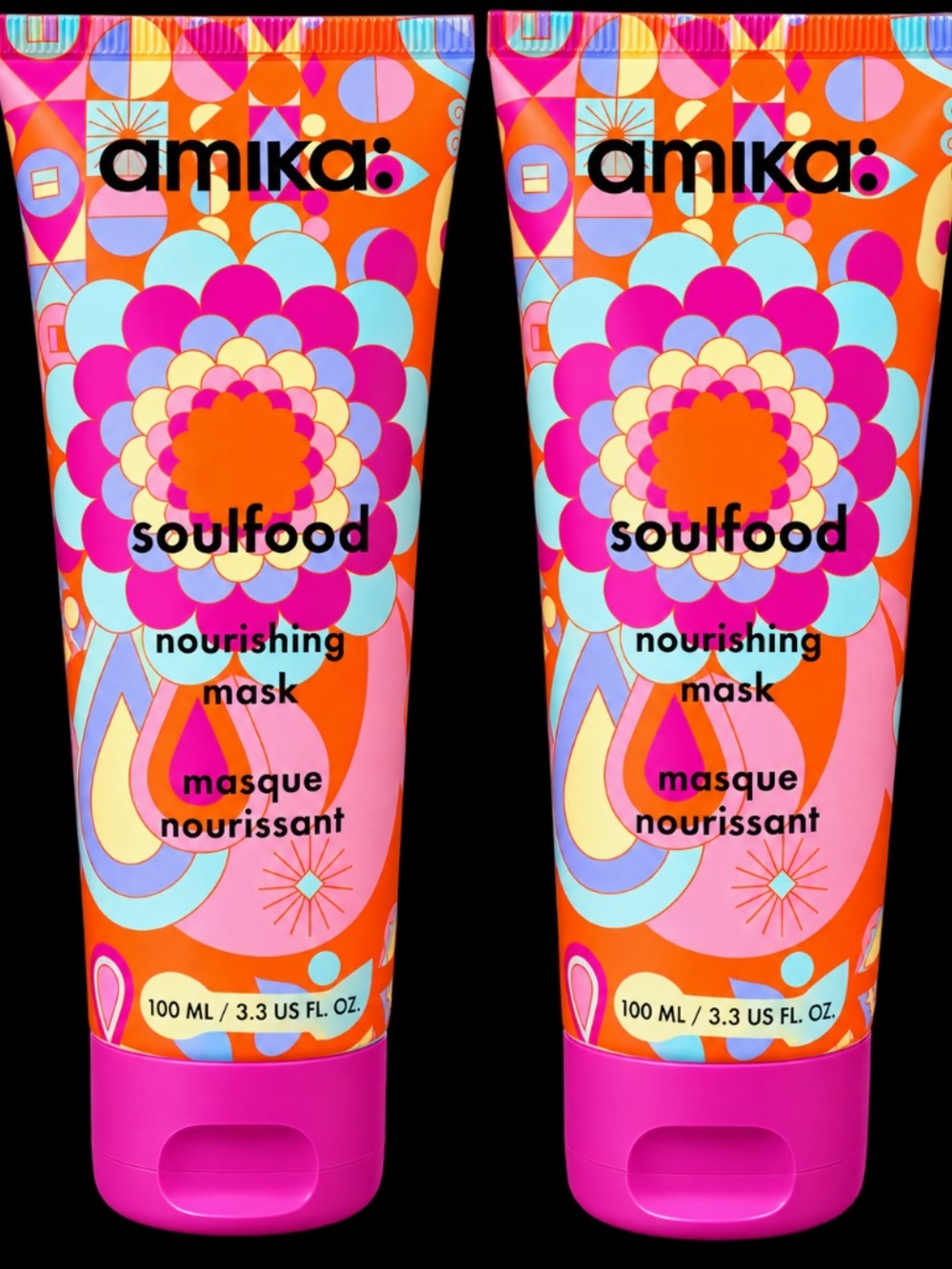 Amika Soulfood Nourishing Hair Mask 3.3 oz – Set of 2
